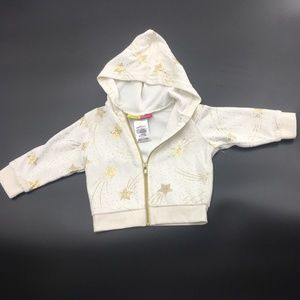 Penelope Mack Ltd. Baby Hoodie w. Shooting Stars